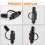 PCF Glasfaserkabel CA7103 Jumper-Stecker für Glasfaserkommunikation 2
