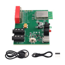 Carte de Développement Audio  EWT104-BT61SP, Module de Diffusion et de Transmission de Données Audio BLE5.4, Double Entrée AUX 3,5 mm