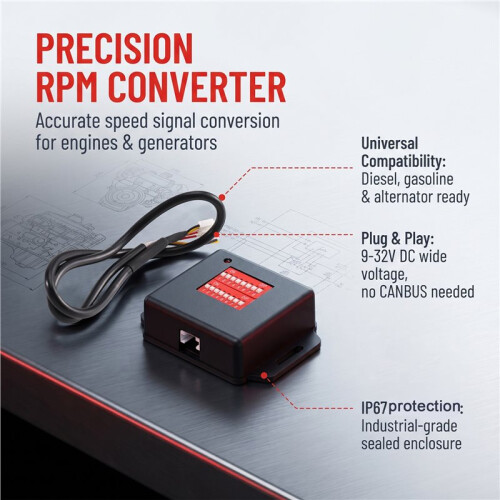 Speed Signal Converter for  Engine Alternator Generator for RPM Signal Conversion 1