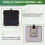 Desktop PC External Power Reset Button 4-Port USB3.0 Hub One Touch  Off Extension  for Computer Case Repair 6