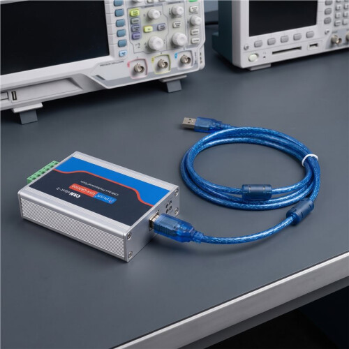 PUSR CAN Bus Analyzer USB Naar CAN-Converter voor Windows CANopen J1939-Debugger Industriële CAN-Busmonitor USR-CAN300, CAN300 2