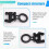 Foldable Magnetic Phone Mount for  RC-N1/RC-N2/RC-N3 Remote Controller, Adjustable Hinge Design Drone Controller 6