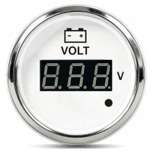 LED Digitale 2" 52mm Voltmeter 9-32V Spanning voor Universele Benzineauto'S, Boten, Jachten en Schepen