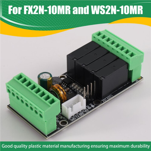 Placa Controladora Programable PLC FX2N-10MR WS2N-10MR-S Módulo Controlador Programable
