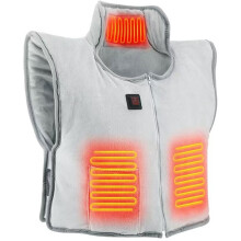 Chaleco Térmico USB con 3 Ajustes de Temperatura, Manta Protectora para Hombros, Chaleco Térmico Resistente Al Calor
