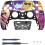 Capa Protetora DIY Sunset City para Controle de para PS5 com Touchpad, 1 Unidade. 1