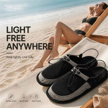 Chanclas de Viaje Ultraligeras Antideslizantes, Elegantes, para Acampar, Unisex, para Playa, Natación, Río, Lago, Senderismo M