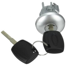 Cilindro Della Serratura Della Portiera Anteriore con 2 Chiavi per Transit MK8 e Tourneo Custom 2012-2019