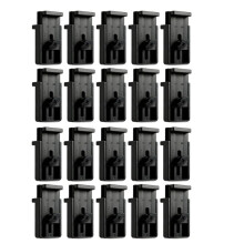 20 Pack Upgraded Flooring Spacers 1/4 to 1 Inch Adjustable Laminate Flooring Tools, Stable Wide Base Design