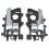 826104D010 Chrome Front Left Interior Inside Door Handle for  Carnival 2006-2014 VQ 2.7 2.2 Left 4