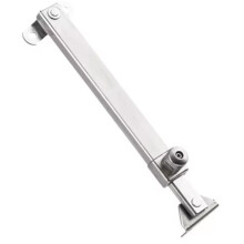 Stainless Steel Telescopic Sliding Window Limiter & Support - Wind-Resistant Security,Window Opening Limiter Flat Leg