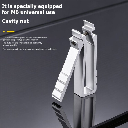 M6 Screw Nut Quick Fixing Remove Tool Deluxe Cage Nut Insertion Easy Extraction Tool 1