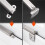 Stainless Steel Telescopic Sliding Window Limiter & Support - Wind-Resistant Security,Window Opening Limiter Flat Leg 2