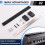 Single-Hole Rubber Handle for Guitar Speaker Cabinet Power Amplifier Carrying Handle A 4