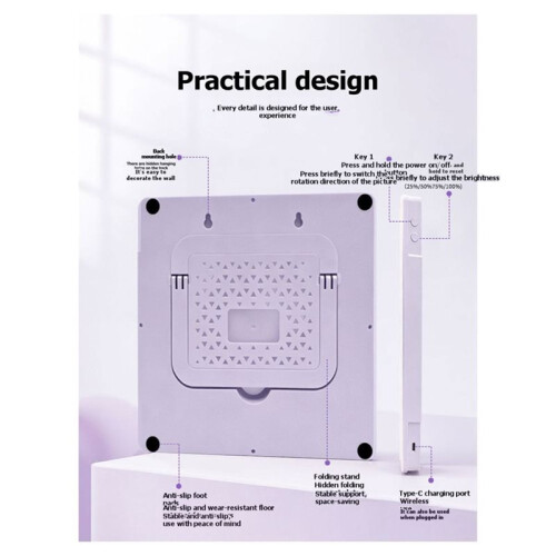 APP 2nd Generation  Perle/Bead Board with  Large Battery, Taro Purpler LED Bead Board, 104 Nails 1