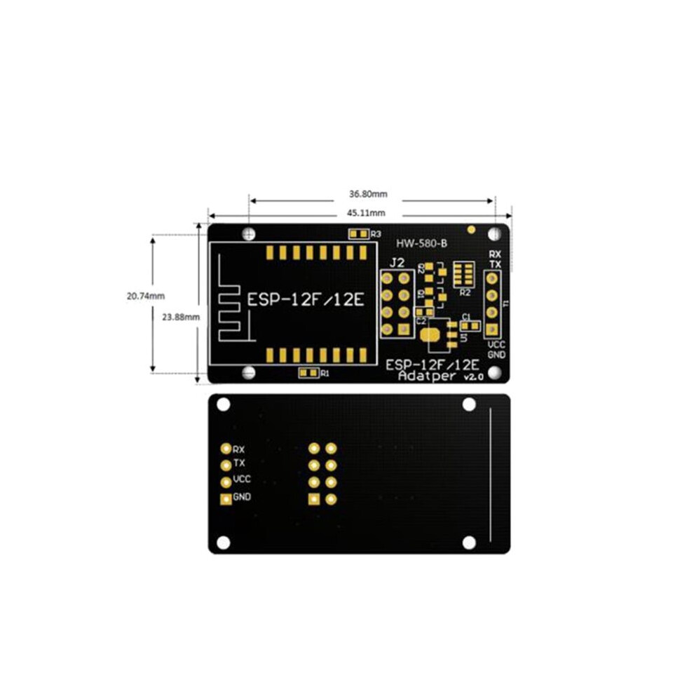 ESP8266 ESP-12F/12E 5V Serial Port Wifi Development Board Module with ...