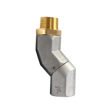 3/4 Inch Fuel Hose Swivel 360 Rotating Connector,Multi Plane Fuel Swivel Joint for Fuel Nozzle Prevent Hose Twist
