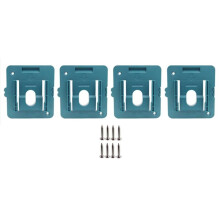 Battery Mount Holder Compatible for 18V Batteries, Wall Mounts Hanger Fit for BL1860 BL1850 BL1840 BL1830 4pcs