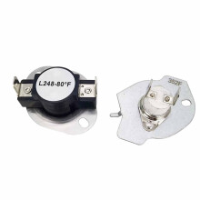 Kit de Fusible Thermique de Thermostat de Sèche-Linge 279769, pour , pour et pour , Thermostat 248-80 F et Fusible Thermique