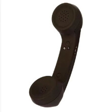 Auricular de Teléfono Retro Compatible con , Receptor de Teléfono Inalámbrico, Llamadas Cómodas para Varios Teléfonos Móviles, Color Negro