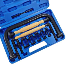 Valve Spring Compressor C-Clamp Kit, Valve Lapping Tool Set for Small Engine Repair