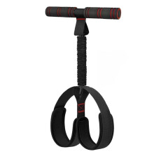 Uppgraderat Pedalmotståndsband med Handtag, 22,5 Kg Multifunktionellt Spännrep för Core, Magmuskler, Ben och Armar Hemmaträning