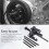Embedded Bearing Removal Tool Kit, Small Insert Internal Bearing Puller Extractor for Bearings & Bushings 5