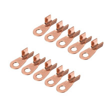 Conectores de Terminais de Crimpagem de Cobre de Barril Aberto OT-100A para Cabo de Bateria AWG 8-4 OT-100A