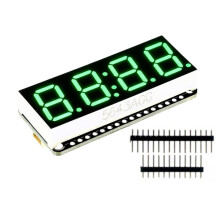 0.56inch 4-Bit 7 Segment LED Display Module with Clock HT16K33 Driver Chip for Digital Clock Countdown Timer C