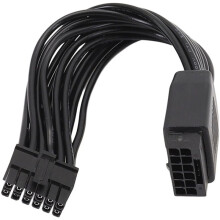 12VHPWR (12V-2x6) Female to 12PIN Male GPU Power Adapter Cable for RTX3070 FE, RTX3080 FE, RTX3090 FE Card