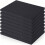 8pcs Black Cuttable Packing Foam Sheets Inserts Foam Pads (16"X12"X 1") Cuttable Polyurethane for Case Protection 1