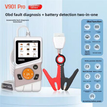 V901 Pro Skaner Diagnostyczny OBD2 do Samochodów, Czytnik Kodów OBDII i Tester Akumulatora do Diagnostyki Usterek Pojazdu