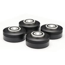 4 Piedini Isolanti HiFi SP5020 per Amplificatore, Altoparlanti, Piedini Isolanti con Cuscinetti A Sfera per Amplificatore, Lettore CD