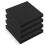 4 Pack Pick and Pluck Foam Inserts 12x12x2 Inch, Black Pre-Cubed Sheets High Density Polyurethane, for Toolboxes, Cases 1