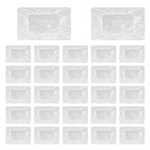 50Pcs 9-Inch Disposable Paint Tray Liners - Plastic Paint Palettes for Brushes, Rollers, Home Renovation