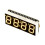 Módulo de Display LED de 0,56 Polegadas, 4 Bits e 7 Segmentos com Chip Driver HT16K33 para Relógio Digital e Temporizador de Contagem Regressiva B 1