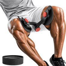 Pelvic Floor Exercise Device 35lb Resistance Kegel Thigh Trainer with Band Inner Thigh Exerciser for Postpartum Recovery