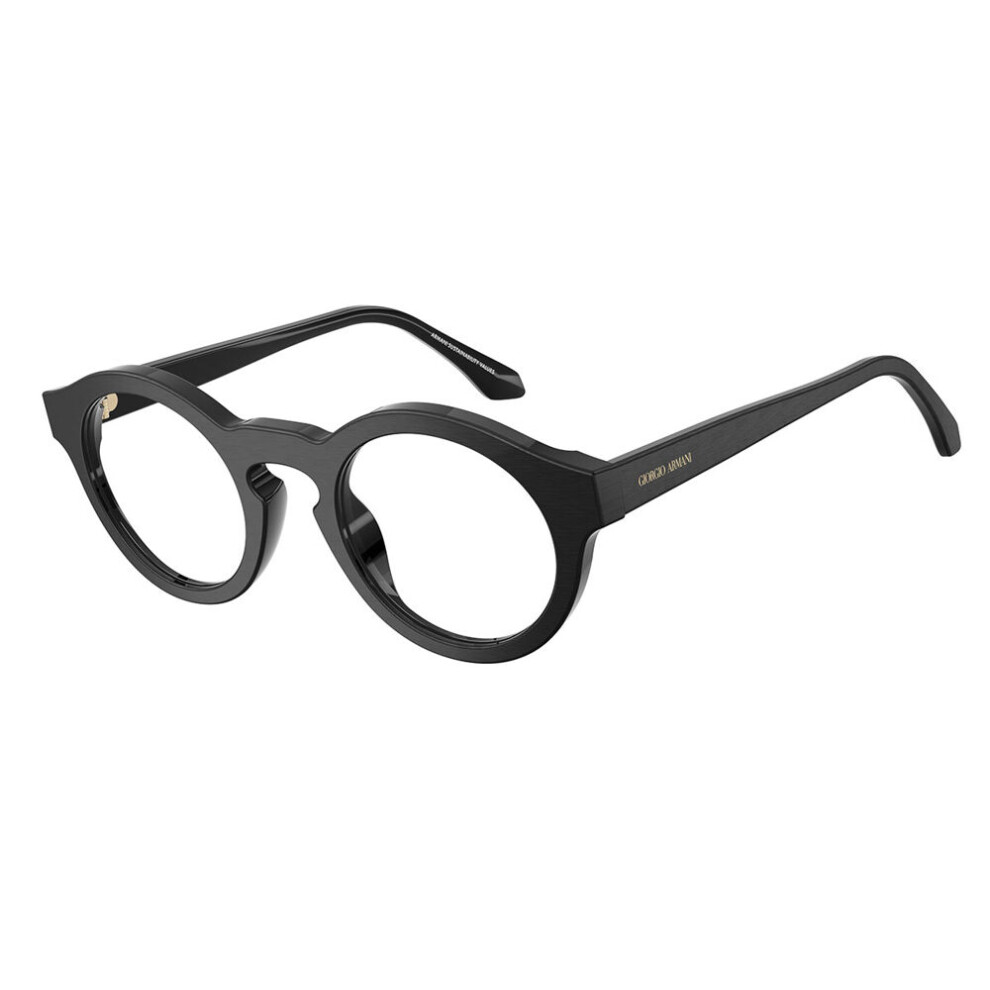 Giorgio Armani Unisex Black Ar7292u 5009 Optical Frames Acetate Transparent Pantos Normal - Image 3