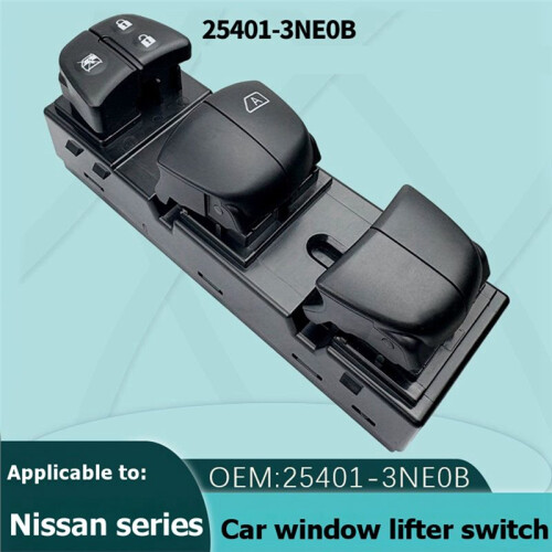 Electric Window Control  Regulator Master  25401-3NE0B for  Leaf ZE0 2010-2019 RHD 1