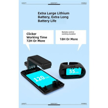 Telecomando per Girare Pagina, Ricaricabile Tramite USB Type-C, Antiscivolo, per Tablet e Lettori di Ebook.