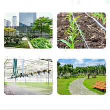 16 mm Borgmoer Eindspoelventiel voor Landbouwirrigatie, Microsproeier, Druppelirrigatie, Tuinslang Eindspoel Ontluchtingsplug