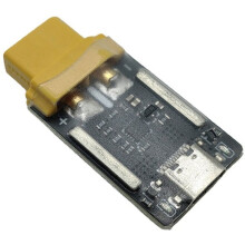 Lithium Battery Balance Charger Adapter Type-C to XT60 Converter Power Charging Module for PD3.1/3.0/2.0 for RC Model