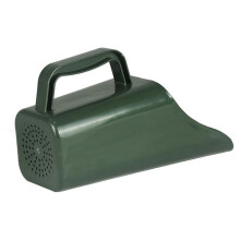 Garden Shovel, Square Body Soil Scoop with Comfort Handle, Flat-Bottom with Fine Hole Multi-Purpose Shovel