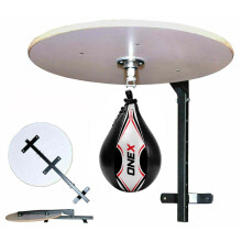 Boxing Speed Ball Heavy Duty Platform MMA Leather Punching Bag Stand Workout
