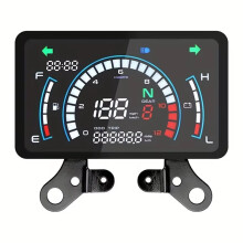 Motorcycle Digital Dashboard: Speedometer, Tachometer, Voltmeter & Odometer Motorcycle Modification