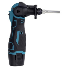 Electric Soldering Iron Hot Air Heating Welding Machine 0-400 Adjustable Temperature for 12V Batter(No Battery)