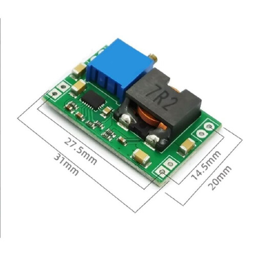 Adjustable Step-Down - Converter Module 4.5-36V to 0.8-32V 5.6A Power Supply Board for Electronics Projects