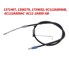 Linker Achterhandremkabel 6C11-2A809-AB voor Transit Mk7 06-14 1371467 1388279 1734692 6C112A809AC Parkeerremkabel