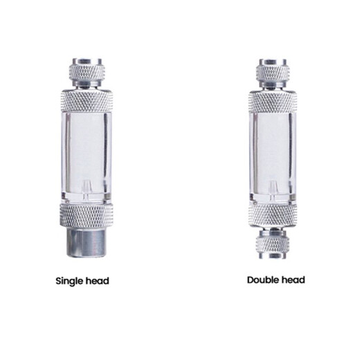 3PCS Aquarium CO2 Bubble Gauge Visual Bubble Recorder Fish Tank CO2 Regulator Generator Equipment Accessories A 2
