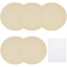 5 Pezzi Diffusore per Paralume In Tessuto di Ricambio con Adesivi In Plastica, per Faretti da Incasso da 6,3 Pollici B